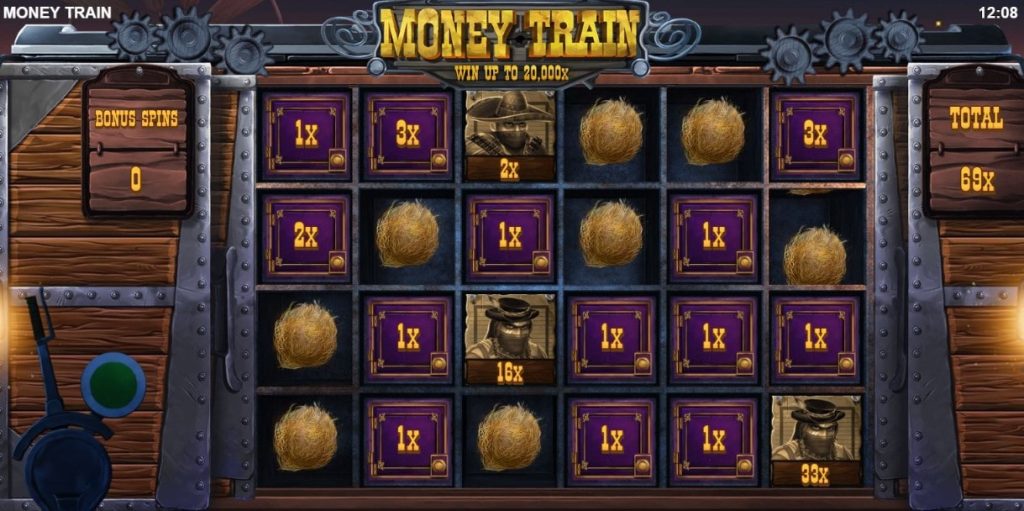 Бонусы в игре Money Train